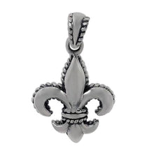 Load image into Gallery viewer, Pendentif Argent 925 Fleur de Lys

