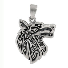 Charger l'image dans la galerie, Pendentif Argent Loup - Wolf
