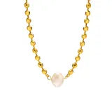 Collier Perle Acier inoxydable