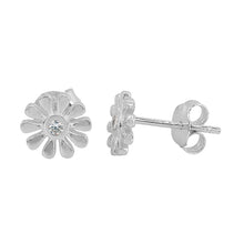 Load image into Gallery viewer, Boucles d'oreilles Fleurs argent 925

