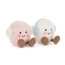 Charger l&#39;image dans la galerie, Jellycat: Amusant marshmallow blanc et rose
