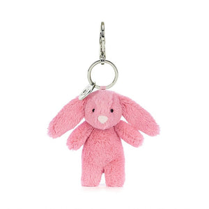Jellycat : Bashful Lapin rose Porte-clé