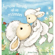 Load image into Gallery viewer, Jellycat: Livre agneau timide et sa maman
