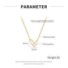 Load image into Gallery viewer, Collier Coeur Acier Inoxydable
