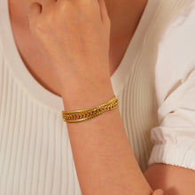 Charger l&#39;image dans la galerie, Bracelet 3 rangs Acier Inoxydable
