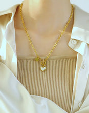 Charger l&#39;image dans la galerie, Collier Coeur Acier Inoxydable
