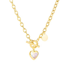 Charger l&#39;image dans la galerie, Collier Coeur Acier Inoxydable

