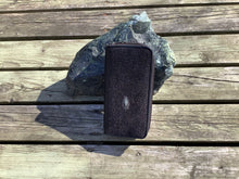 Charger l&#39;image dans la galerie, Femme Porte-Feuille en cuir de raie - Stingray leather
