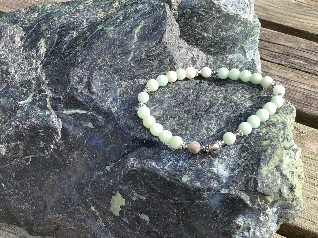 Bracelet de Pierre et Acier Inoxydable