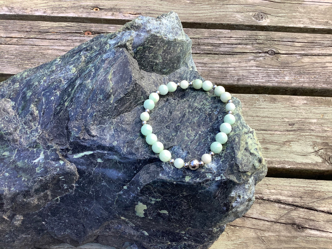 Bracelet de Pierre et Acier Inoxydable