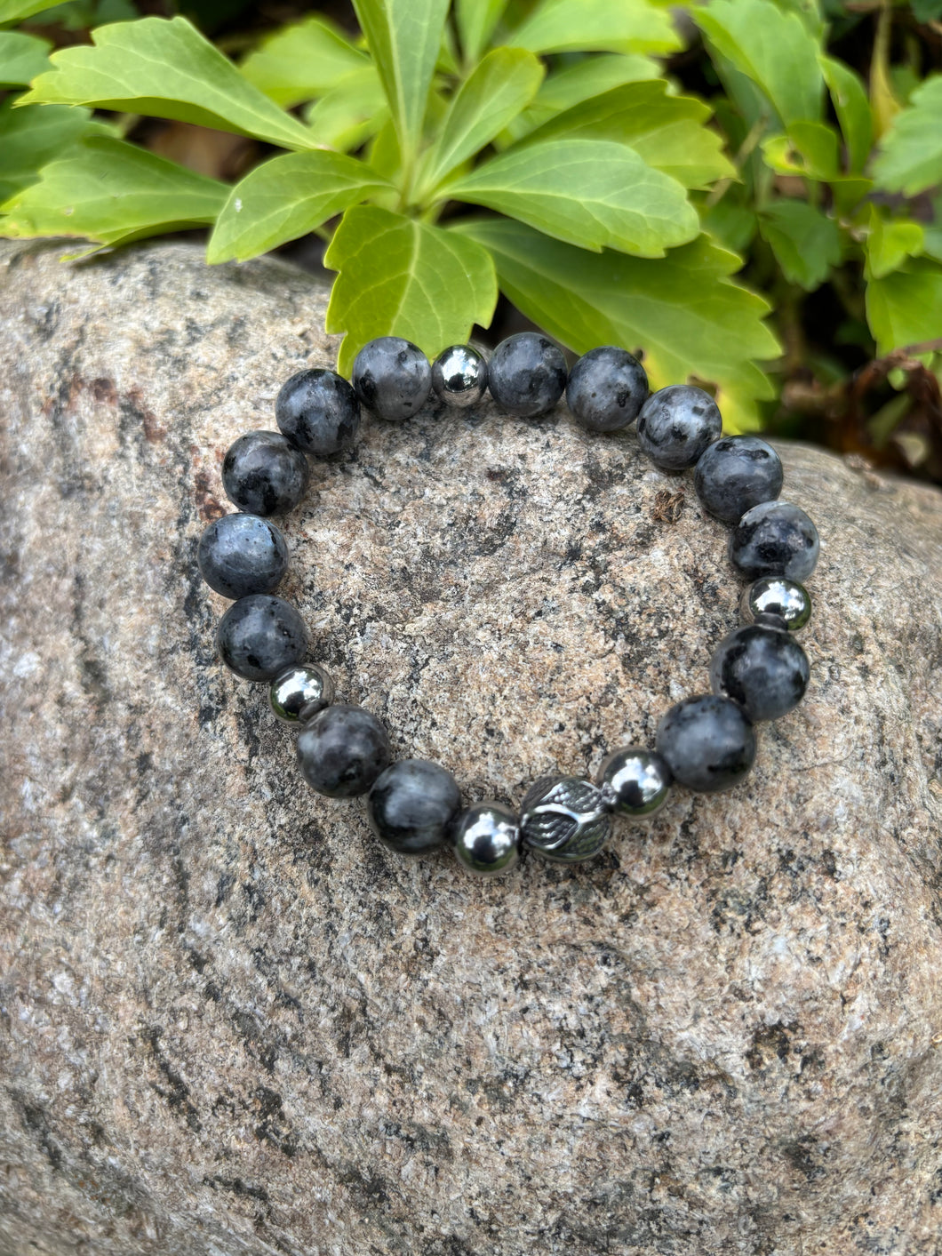 Bracelet Pierre Larvikite