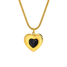 Charger l&#39;image dans la galerie, Pendentif Coeur&amp;Chaine Acier Inoxydable
