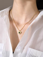 Charger l&#39;image dans la galerie, Pendentif Coeur&amp;Chaine Acier Inoxydable
