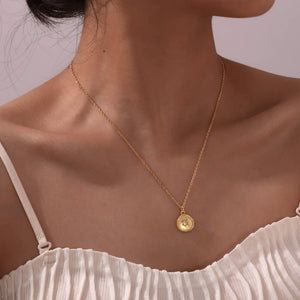 Pendentif Tréfle Acier Inoxydable