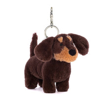 Load image into Gallery viewer, Jellycat : Otto Chien saucisse Porte-clé
