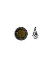 Load image into Gallery viewer, Silver Hand of Fatma Pendant
