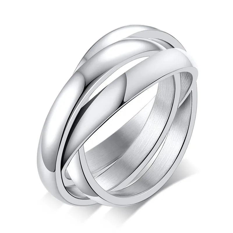 Bague triple Acier inoxydable