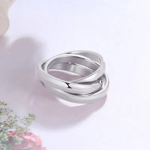 Bague triple Acier inoxydable