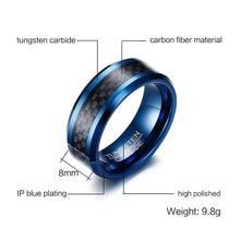 Charger l'image dans la galerie, Bague Tungsten 8mm
