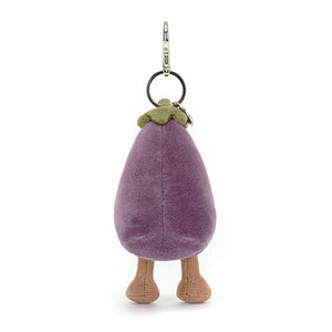 Jellycat : Aubergine enjouée Porte-clé