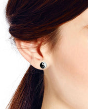 Load image into Gallery viewer, Boucles d'oreilles Ying Yang Argent 925
