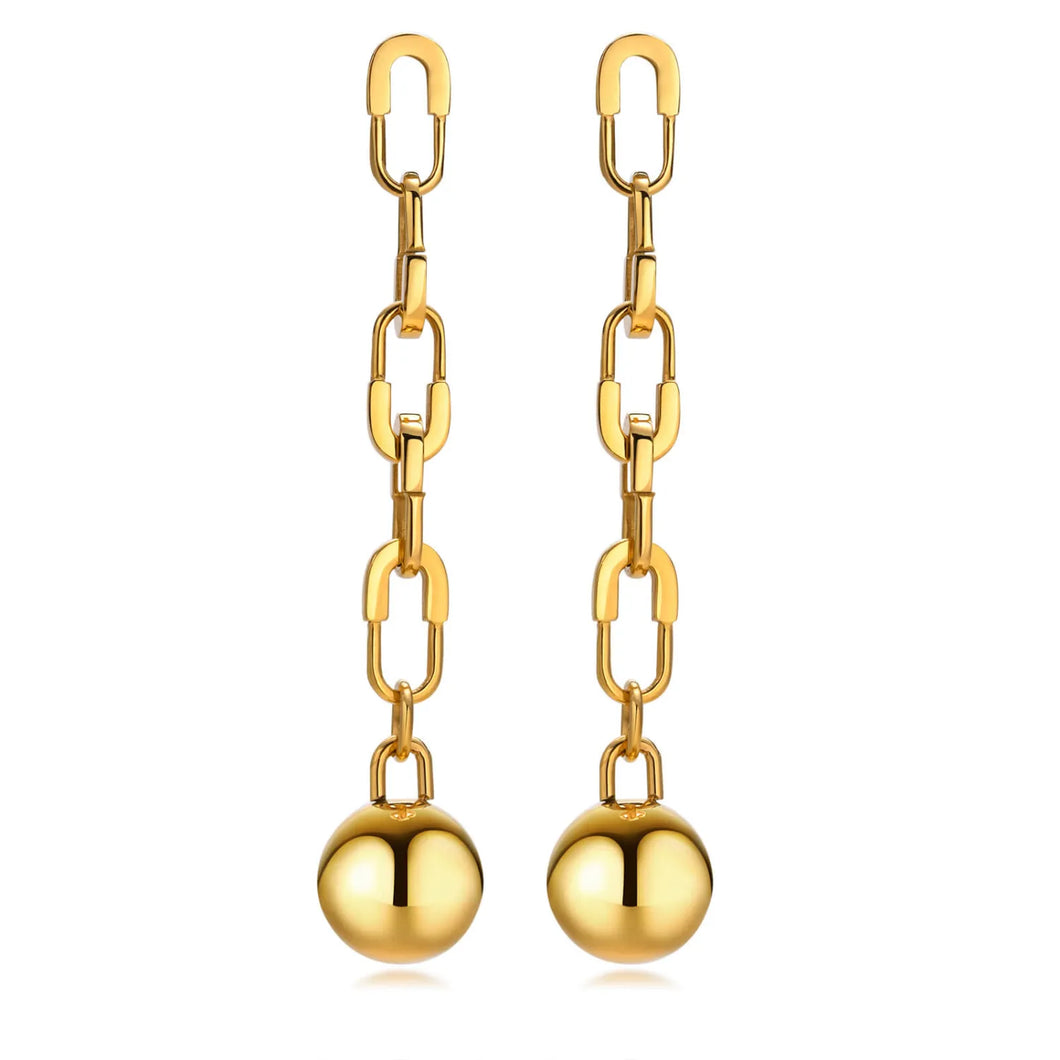 Boucles Boule & Maillon Acier Inoxydable