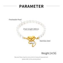 Load image into Gallery viewer, Bracelet Acier Inox &amp; perles
