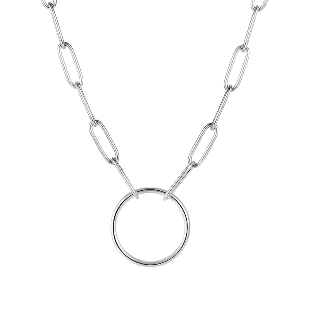 Collier Cercle Acier Inoxydable