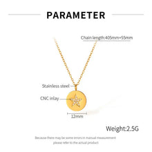 Charger l&#39;image dans la galerie, Pendentif Étoile Acier Inoxydablw
