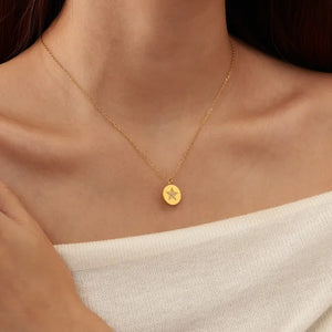 Pendentif Étoile Acier Inoxydablw