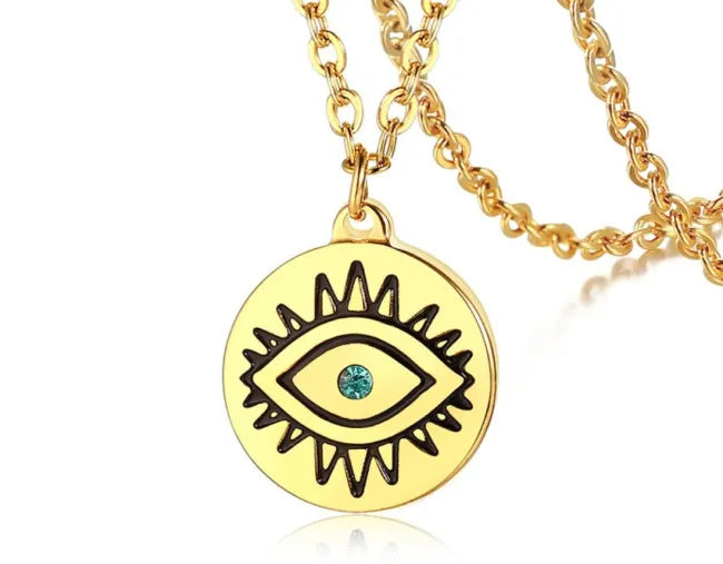 Pendentif Oeil de protection  Acier