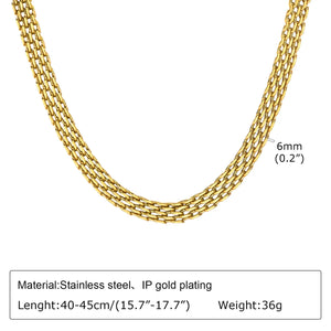 Collier Chaine Acier Inoxydable