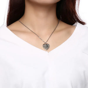 Pendentif Urne Acier Inoxydable