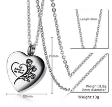 Charger l&#39;image dans la galerie, Pendentif Urne Acier Inoxydable
