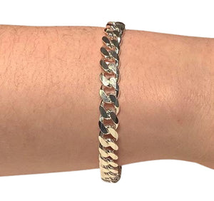 Chaîne et Bracelet Argent Italien Curb