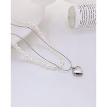 Charger l&#39;image dans la galerie, Collier coeurs &amp; perles
