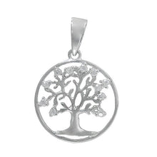 Load image into Gallery viewer, Silver Tree of Life Pendant

