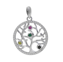 Load image into Gallery viewer, Silver Tree of life Pendant
