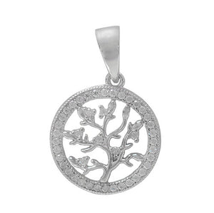 Pendentif Argent Arbre de vie