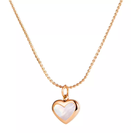 Pendentif Coeur Acier Inoxydable