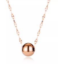 Charger l&#39;image dans la galerie, Collier Boule Acier Inoxydable
