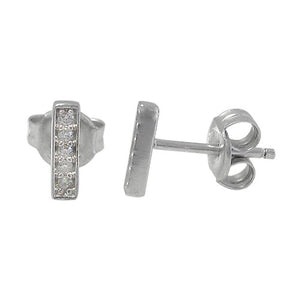 Silver & Zirconia Earrings