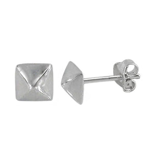 Silver earrings