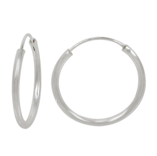Silver earrings