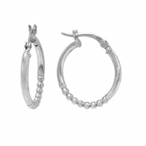 925 Silver Hoops