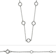 Load image into Gallery viewer, Silver chain and rings

