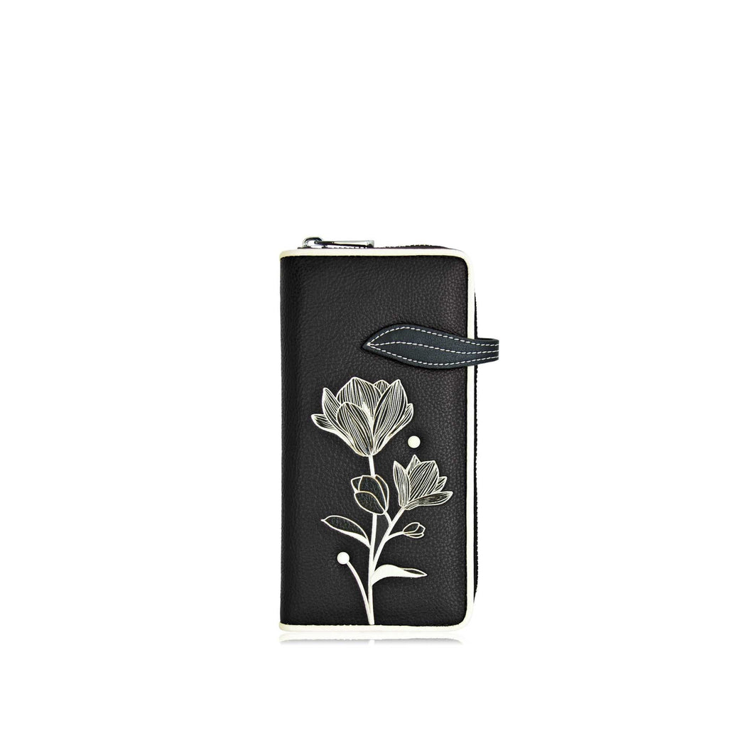 Espe Magnolia portefeuille clutch