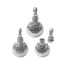 Load image into Gallery viewer, 925 Silver Urn Pendant
