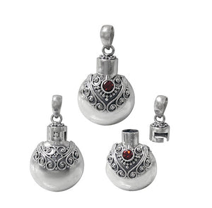 925 Silver Urn Pendant