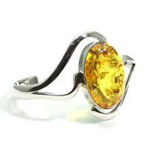 Load image into Gallery viewer, Amber Silver Bracelet
